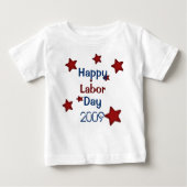 Happy Labour Day Tshirt (Voorkant)