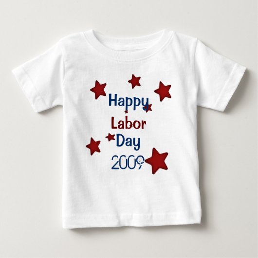 Happy Labour Day Tshirt (Voorkant)