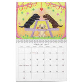 Happy Labradors Agenda 2018 C Kalender (Feb 2027)