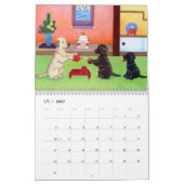Happy Labradors Fun Life Calendar 2018 Kalender (Jan 2027)