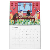 Happy Labradors Fun Life Calendar 2018 Kalender (Feb 2027)