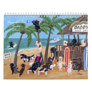 Happy Labradors Sporting Calendar 2018 Kalender