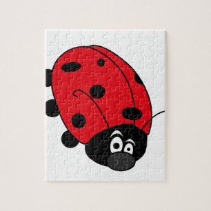 Happy Lady Bug Legpuzzel