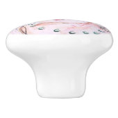 Happy Lady Keramische Knop (Zijkant)