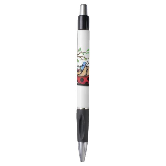 Happy LadyBug Pen (Voorkant Verticaal)