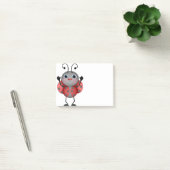 Happy Ladybug rood zwart Post-it® Notes (Kantoor)