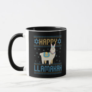Happy Lamakah Funny Jewish Hanukkah Gift Mok
