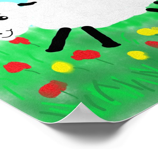 Happy Lamb Poster (Hoek)