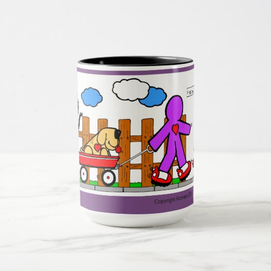 Happy Lane Mok (Midden)