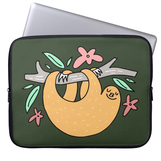 Happy-laptophoes Laptop Sleeve (Voorkant)