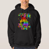 Happy Last Day 2e Grade Afstuderen Leuke Pop Het U Hoodie (Voorkant)