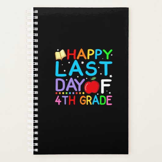 Happy Last Day of 5th Grade Afstuderen Planner (Voorkant)