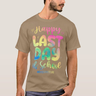 Happy Last Day of School Bus Driver Life Shirt Sch