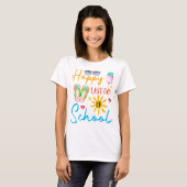 Happy Last Day of School Hallo Summer Summertime T T-shirt (Voorkant volledig)