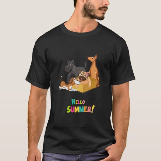 Happy Last Day of School Hello Summer 2023_6 T-shirt (Voorkant)