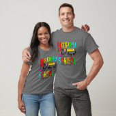 Happy Last Day Of School Hello Summer Teacher Stud T-shirt (Unisex)