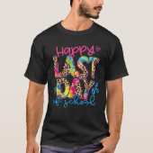 Happy Last Day Of School Leopard Tie Dye Hello Sum T-shirt (Voorkant)
