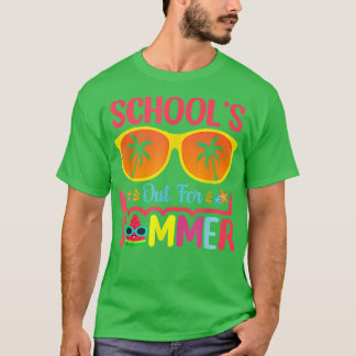 Happy Last Day Of School Out For Summer Teacher Gi T-shirt