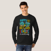 Happy Last Day Of School Sunglasses Hello Summer L T-shirt (Voorkant volledig)