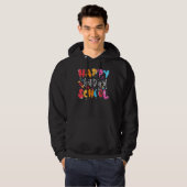 Happy Last Day of School Teacher Last Month of Sch Hoodie (Voorkant volledig)