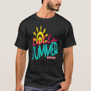 Happy Last Day Of School Teacher Student Graduatio T-shirt