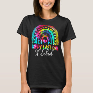 Happy Last Day Of School Teacher Student Graduatio T-shirt