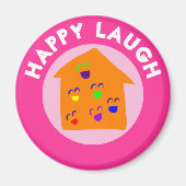 HAPPY LAUGH MAGNEET (Voorkant)