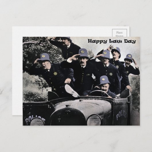 Happy Law Day Briefkaart (Voorkant / Achterkant)