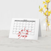 Happy Leap Day Verjaardag Kaart (Gele Bloem)