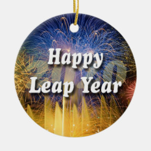 Happy Leap Year 2020 Keramisch Ornament