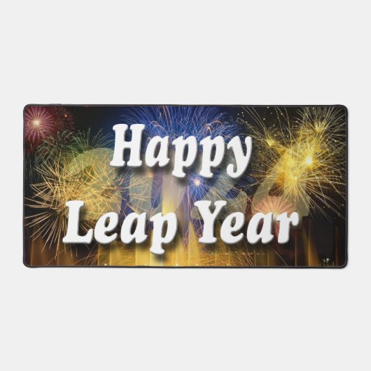 Happy Leap Year 2024 Bureaumat (Voorkant)