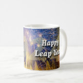 Happy Leap Year 2024 Koffiemok (Voorkant rechts)