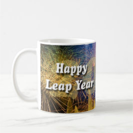 Happy Leap Year 2024 Koffiemok