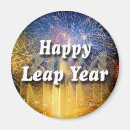 Happy Leap Year 2024 Magneet