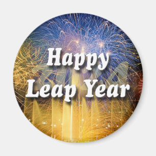 Happy Leap Year 2024 Magneet
