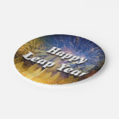 Happy Leap Year 2024 Papieren Bordje (Gekanteld)