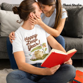 Happy Leap Year 29 februari  Wit T-shirt