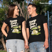 Happy Leap Year 29 februari  Zwart T-shirt