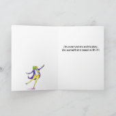 Happy Leap Year Day Kaart (Binnen)