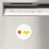 Happy Lemon en Sinaasappel 2 Magneet (Insitu (Vaatwasser))
