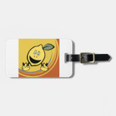 Happy Lemon Face Bagagelabel (Voorkant horizontaal)
