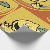 Happy Lemon Face Cadeaupapier