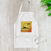 Happy Lemon Face Standaard Schort