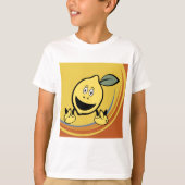 Happy Lemon Face T-shirt (Voorkant)
