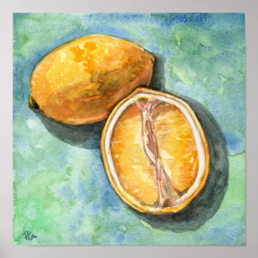 Happy Lemon Poster (Voorkant)