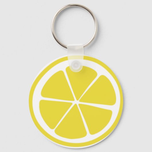 Happy Lemon Sleutelhanger (Voorkant)