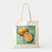 Happy Lemon Tote Bag (Achterkant)