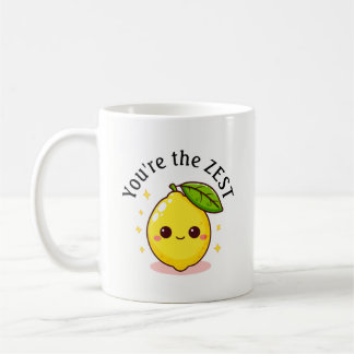 Happy Lemon You're The Zest Gepersonaliseerd Koffiemok