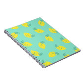 Happy Lemons Pattern | Notitieboek Journaal (Rechterzijde)