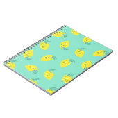Happy Lemons Pattern | Notitieboek Journaal (Linkerzijde)
